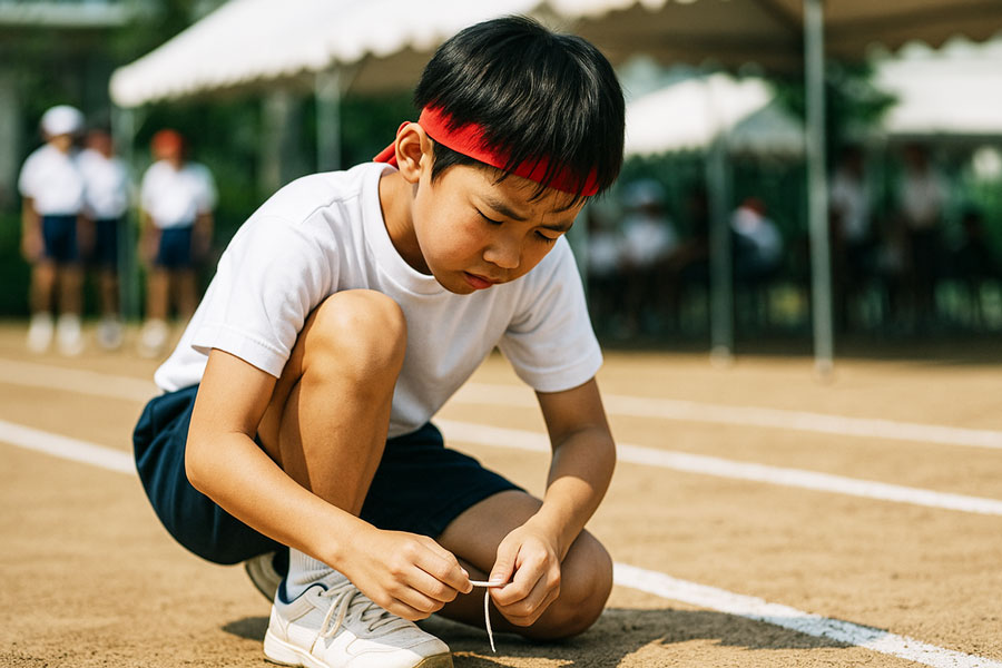 50メートル走の緊張を理解する