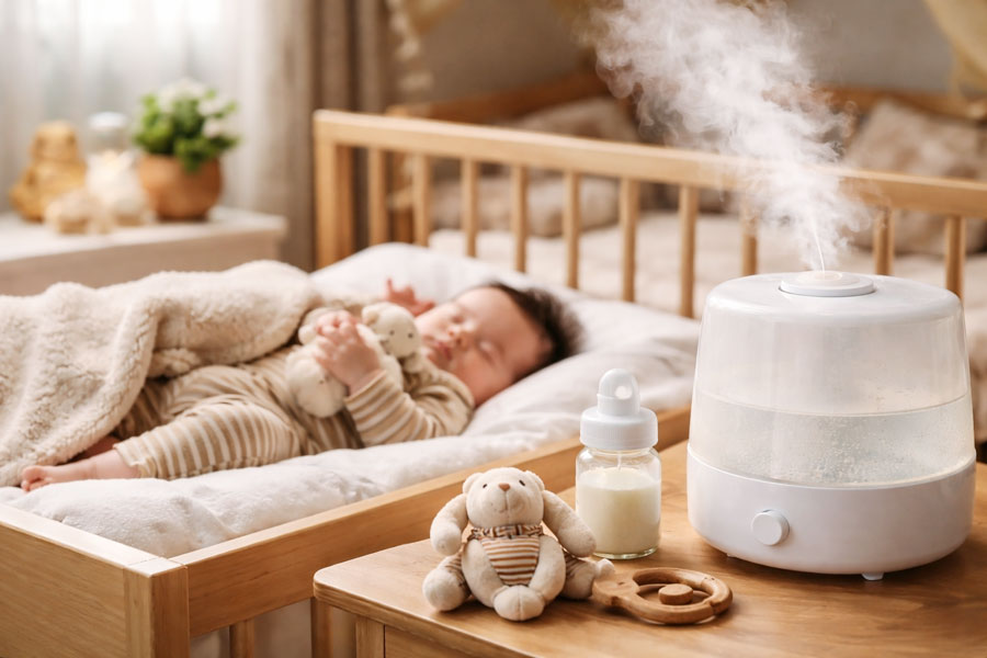赤ちゃんの湿度目安と寝室管理