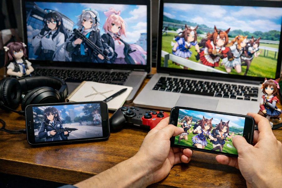 ブルアカとウマ娘を比較