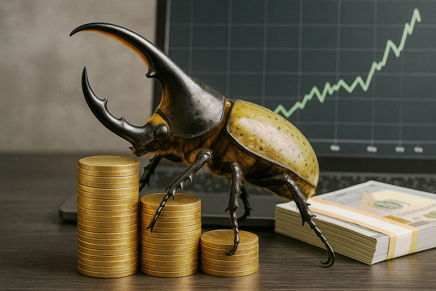 ヘラクレスオオカブト繁殖で安定して儲かる戦略