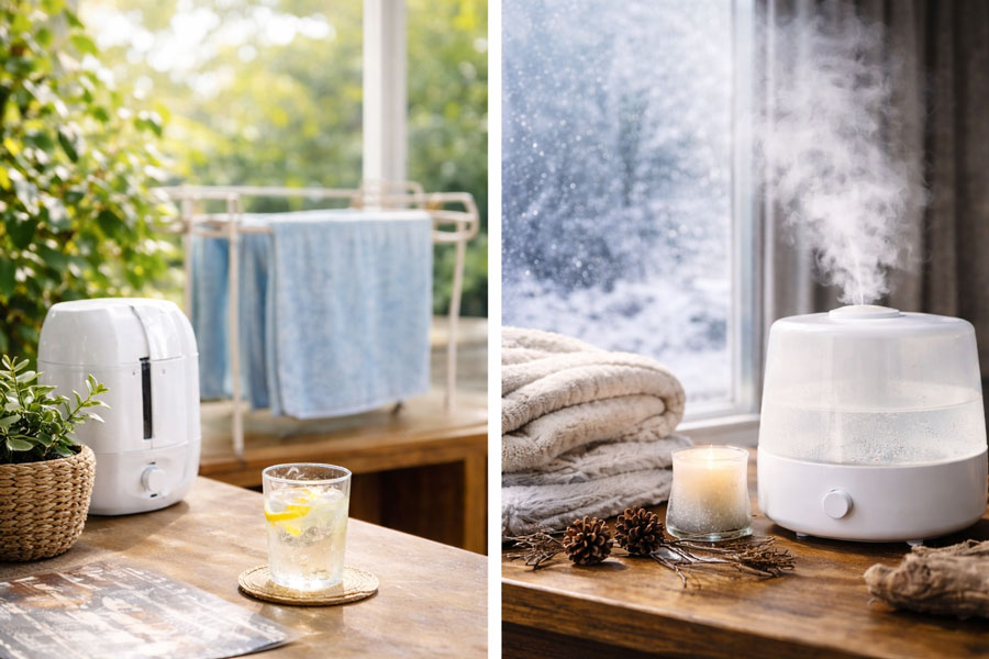 季節ごとの湿度は何パーセントがいい?