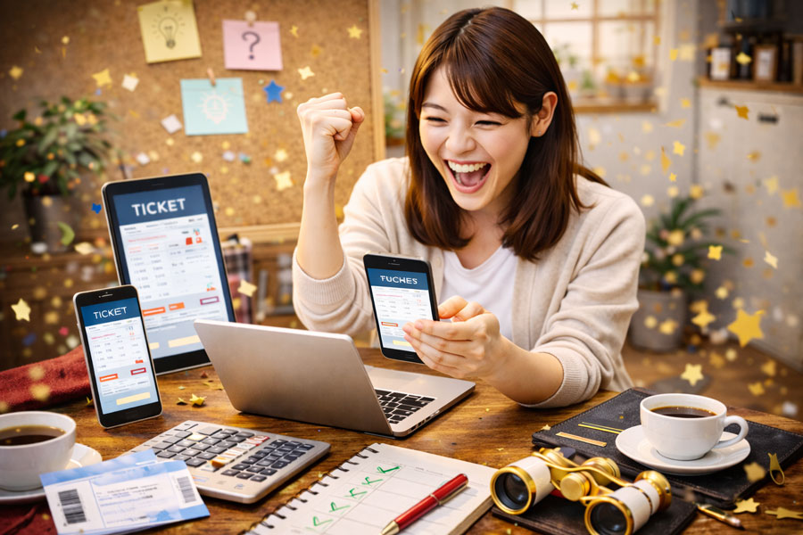 チケットぴあ抽選のコツ実践術