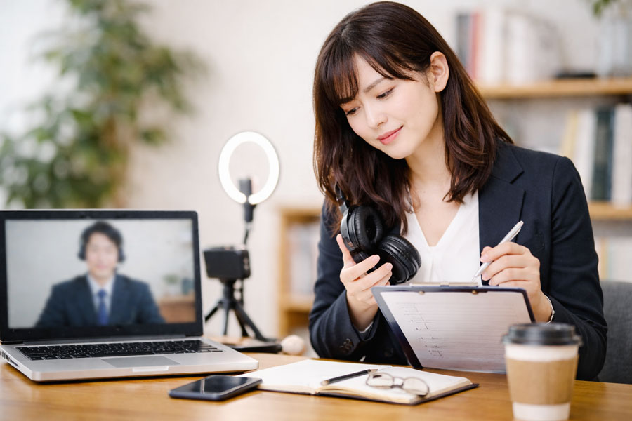 Zoom面接の緊張を減らす準備