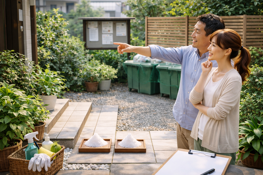 ゴミ置き場が家の前でも風水改善！（まとめ）