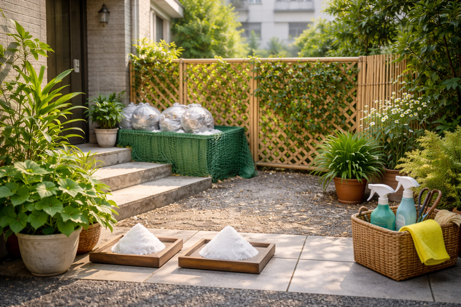 盛り塩の置き方と交換のタイミングは？