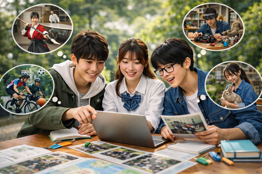 あなたに合う部活を発見しよう！