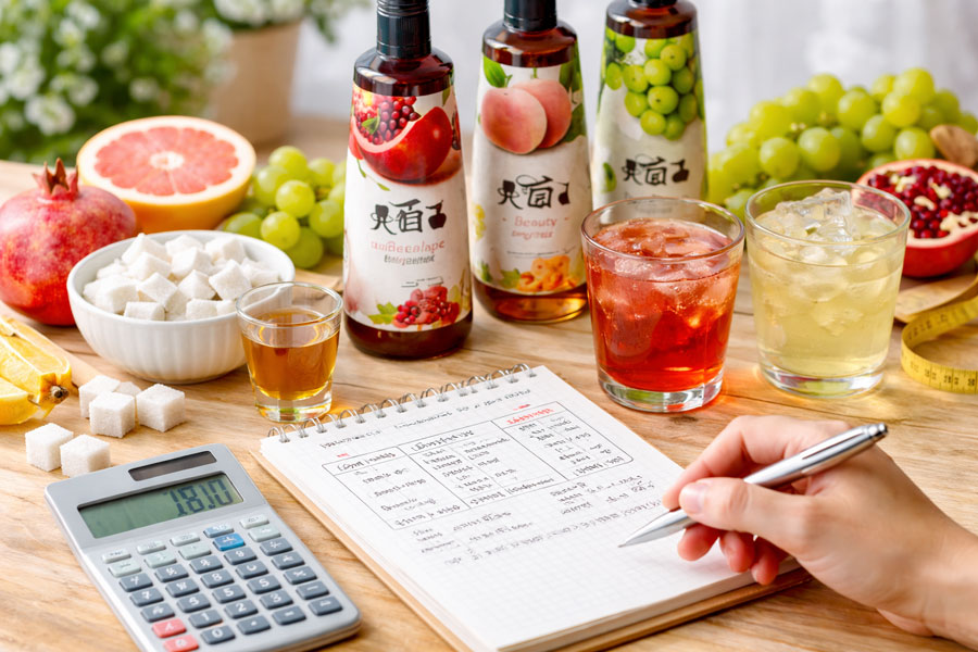 美酢の糖質をまず確認