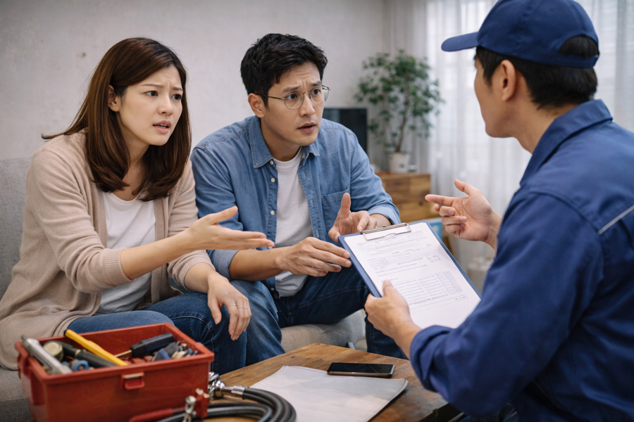 水漏れで管理会社の対応が遅いときの救済策について