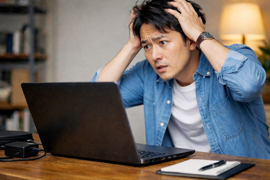 パソコン 電源つかない 久しぶり