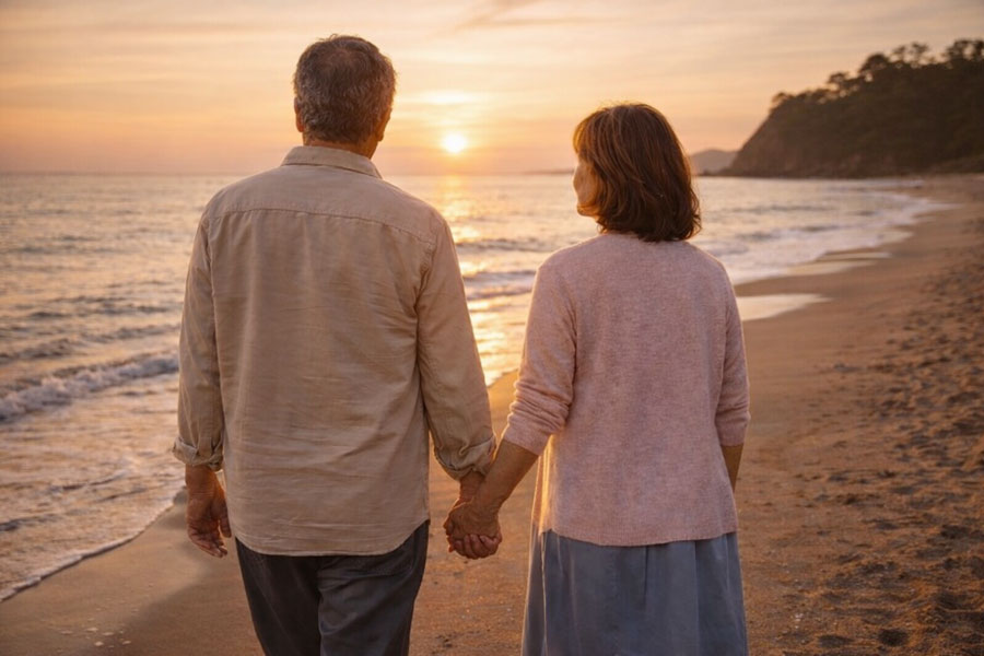 老後の恋愛探し