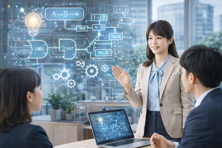 頭の良さは論理的思考力