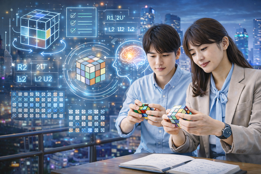 ルービックキューブができる人の特徴と学び方