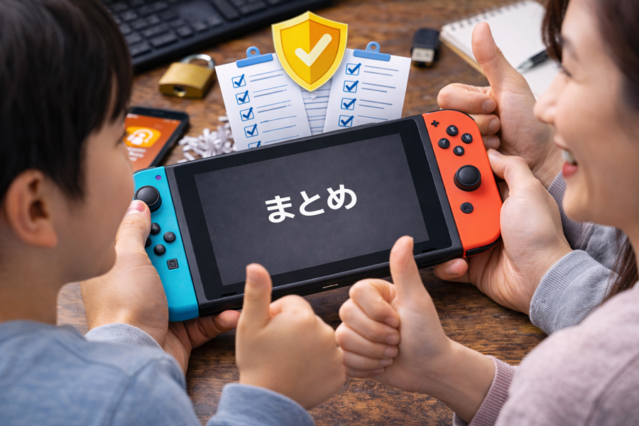 まとめ｜switchの見守り設定解除は裏技でなく公式で