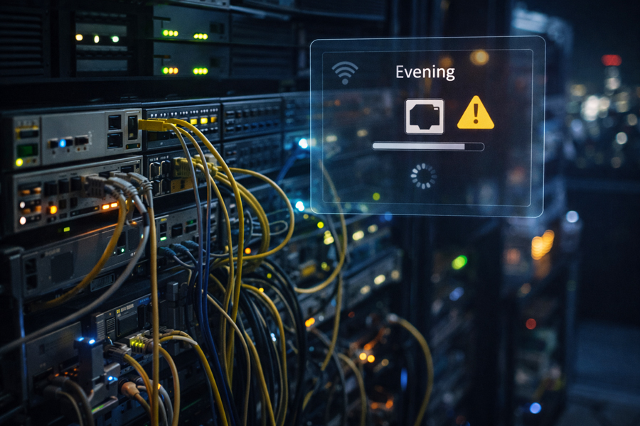 プロバイダ設備と網終端装置