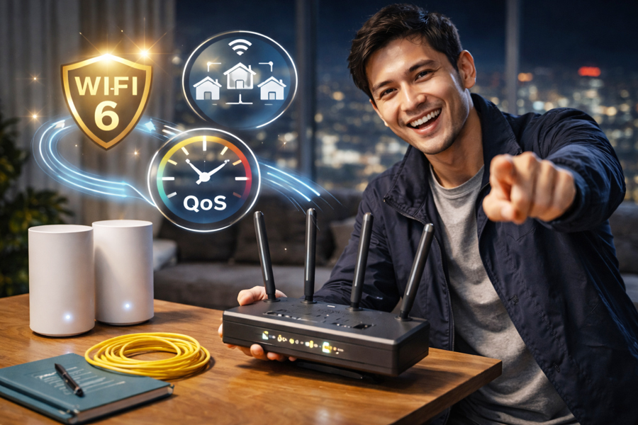 夜のWi-Fiが遅い時の対策