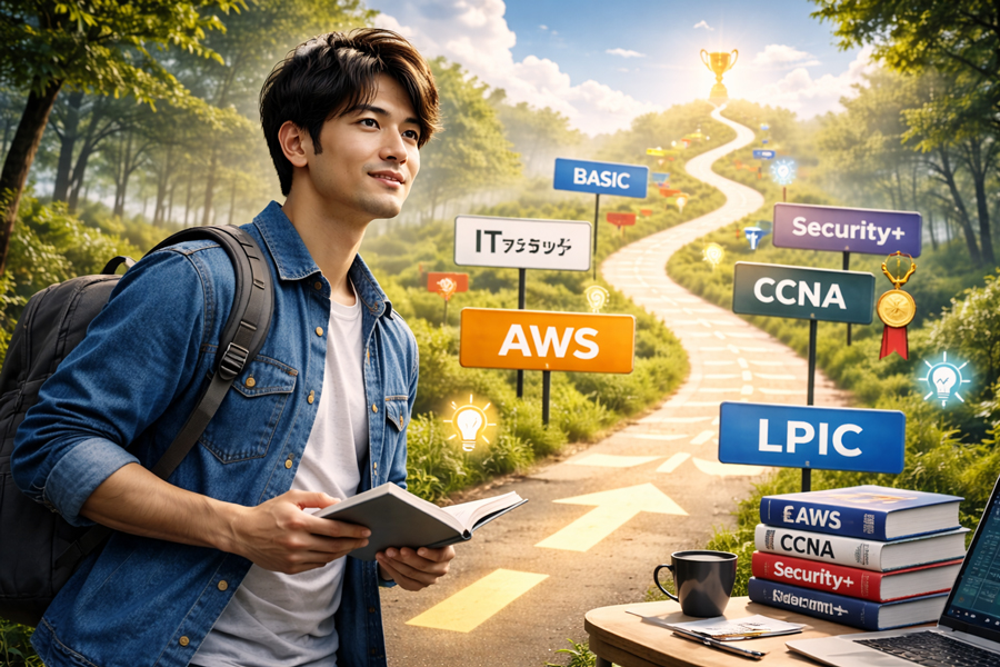 IT資格を取りまくる最短ロードマップ