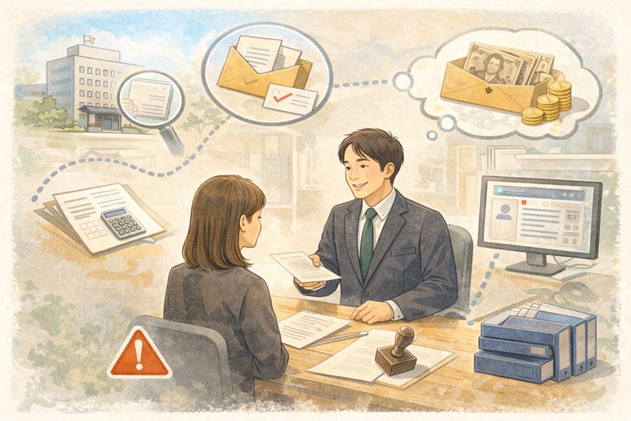 公務員のボランティア謝礼の手続き