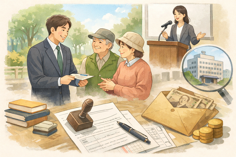 公務員 ボランティアで謝礼