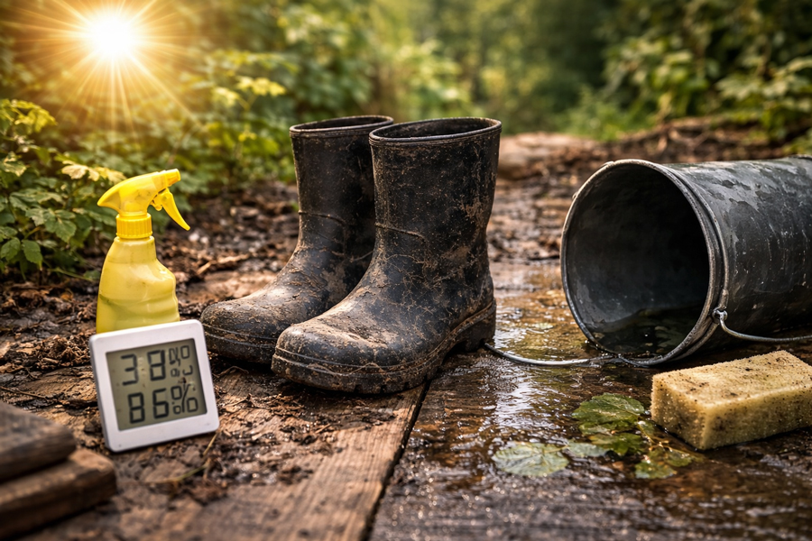 長靴の寿命を左右する原因