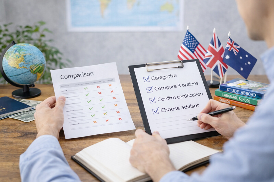 留学エージェントはどこがいい？まとめ