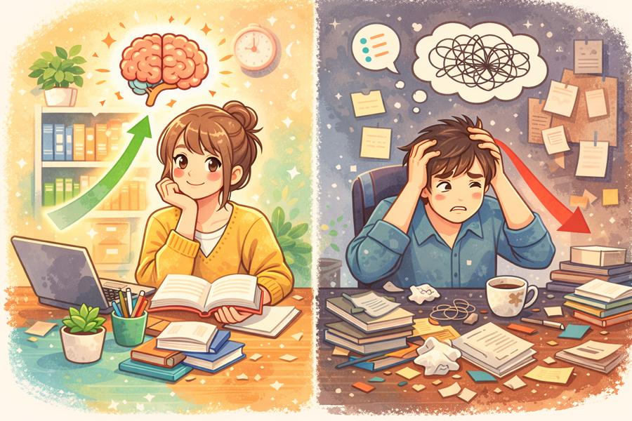 整理整頓で頭の良さが上がる理由