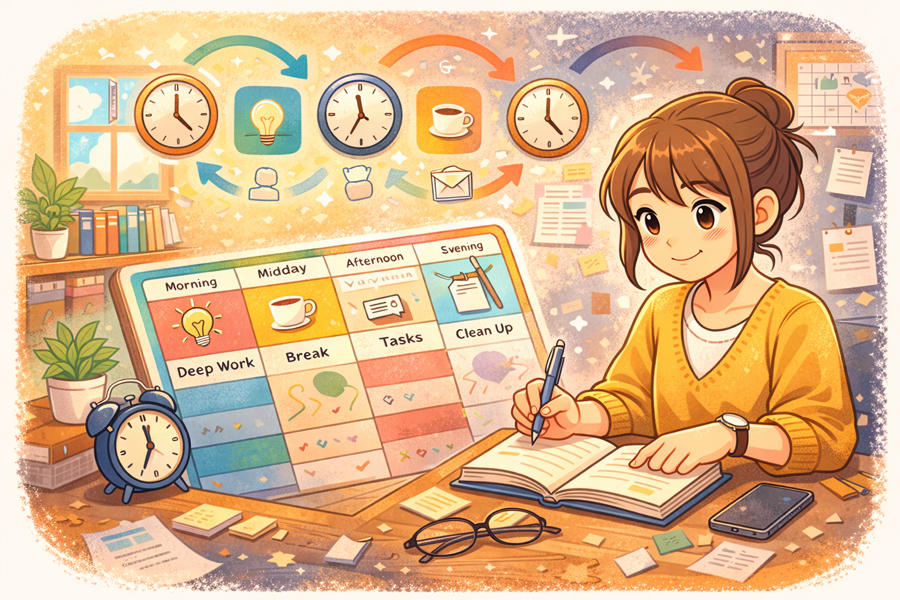 タイムブロッキング時間管理