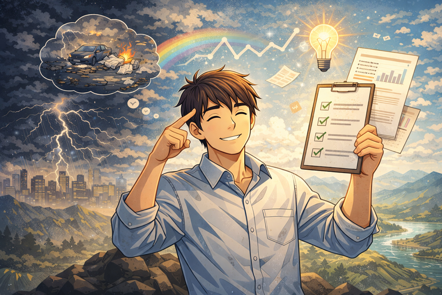 まとめ：心配事の9割は起こらないは嘘の結論