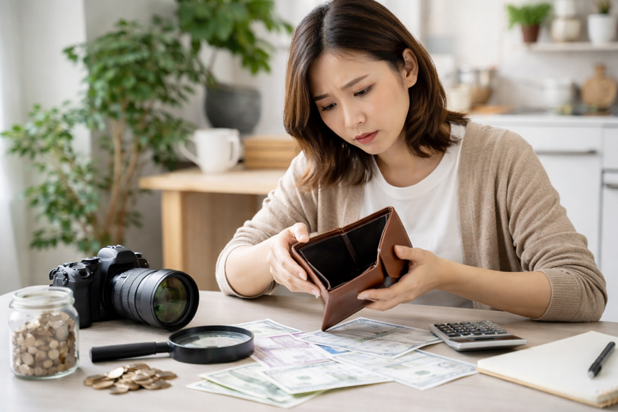 探偵を雇うお金がない