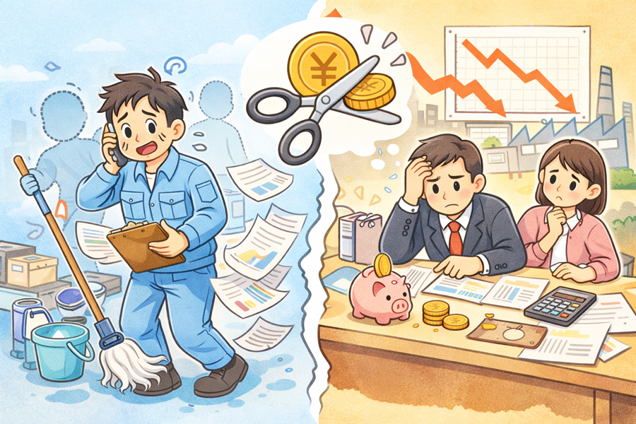 人手不足なのに人件費削減が必要な背景