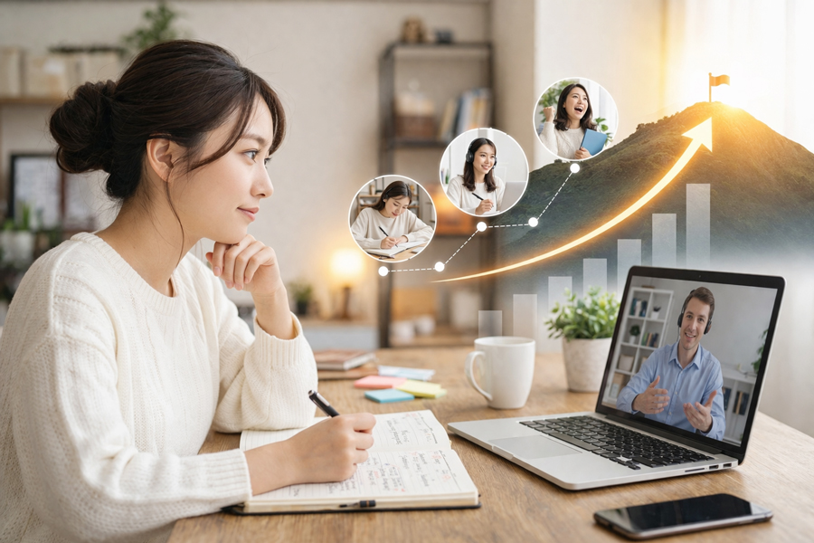 オンライン英会話の効果と期間