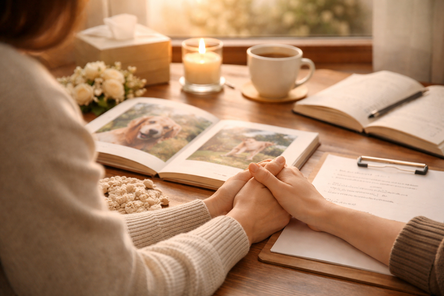 ペットロスの立ち直り期間を支える対処法