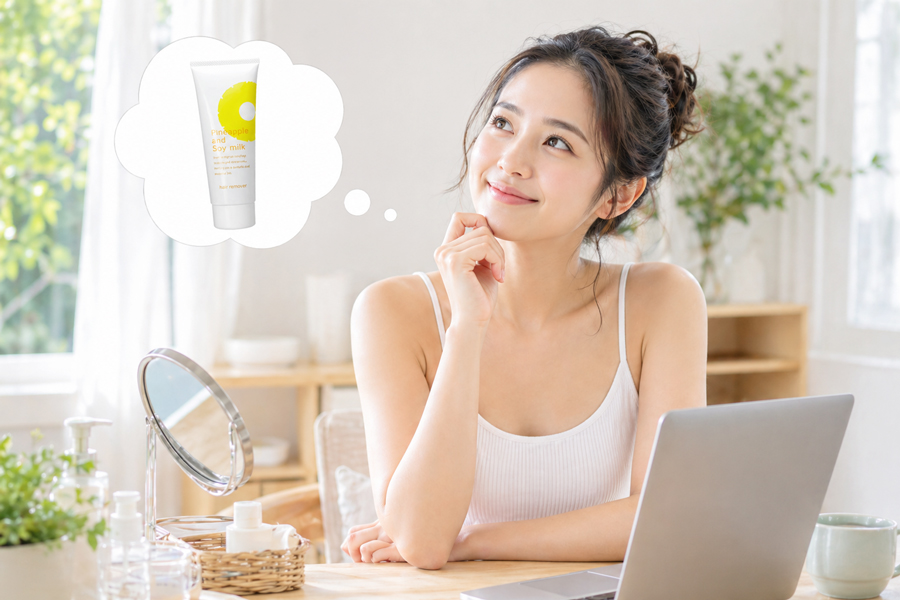 パイナップル豆乳除毛クリームはどこで買えるの？
