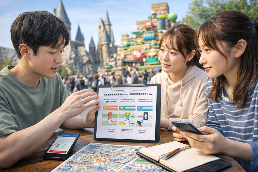 USJレストラン予約裏技の基本