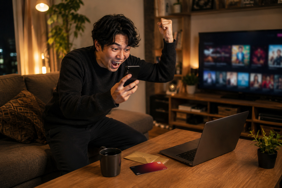Netflixアンケート謝礼の受け取り方