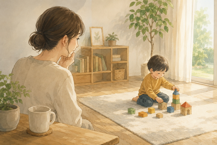 人見知りが激しい子は賢い個性を伸ばす