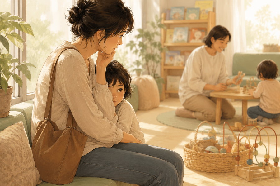 人見知りが激しい子 賢い