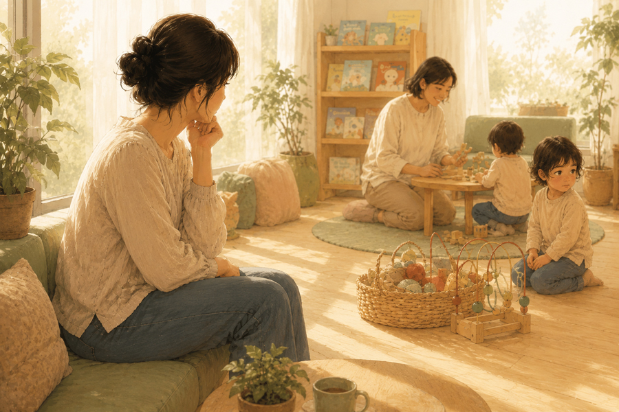 人見知りが激しい子は賢い？