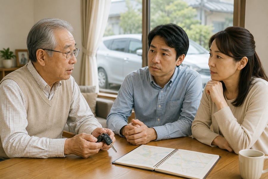 高齢の親 運転をやめない