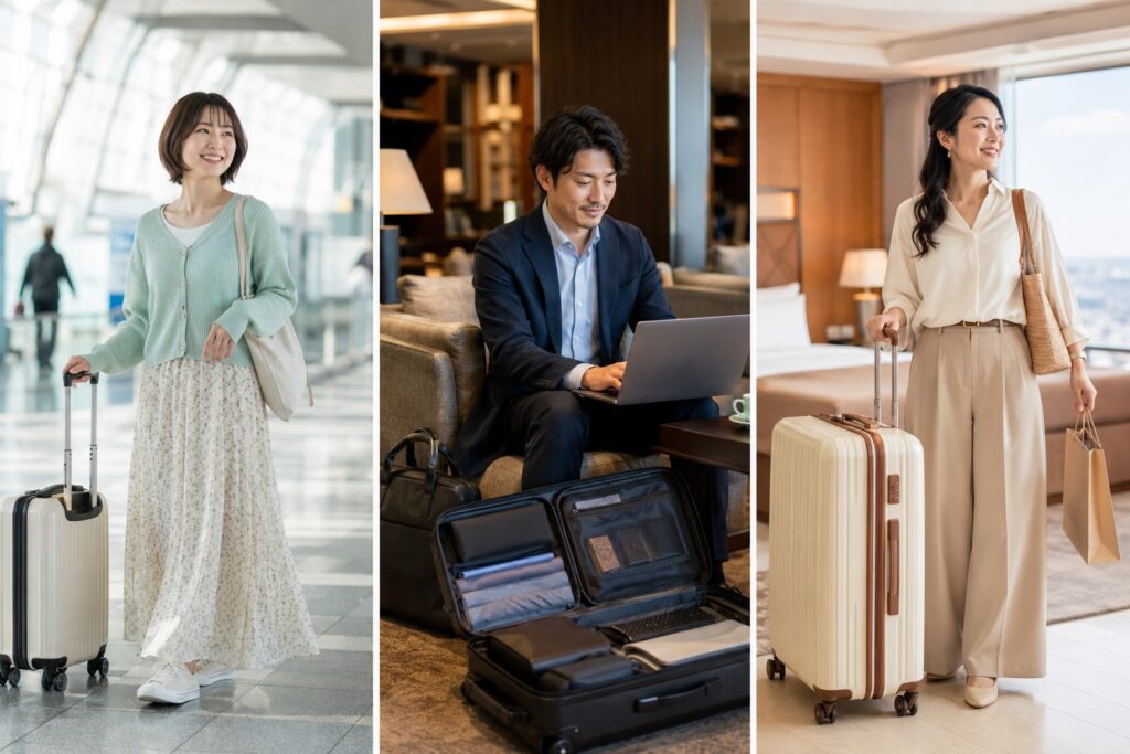 ニュートリップ スーツケース 口コミ｜旅行シーン別に評判をチェック