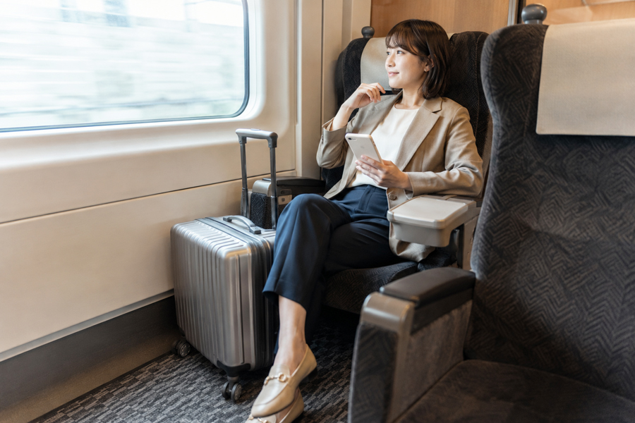 電車移動・新幹線が多い旅は「ストッパー付き」が刺さる