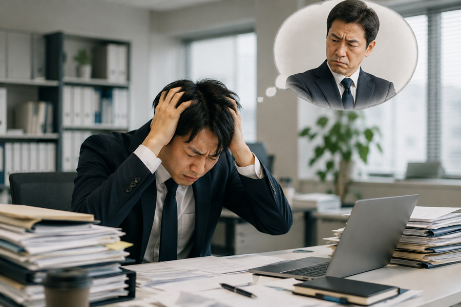 上司と合わない原因とストレスの限界