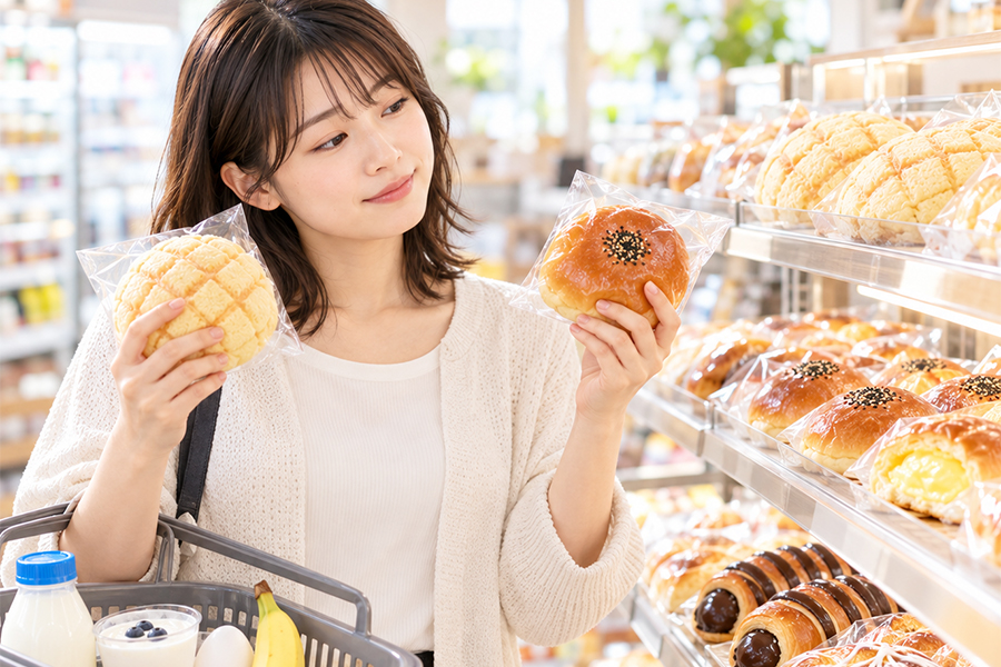 朝から菓子パンを食べるときの選び方